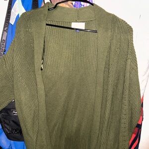 Universal Thread Olive Cardigan